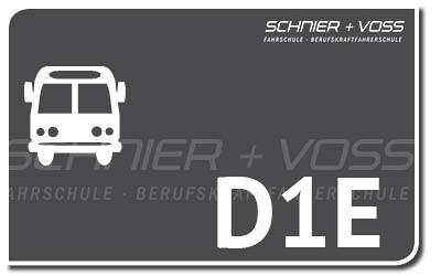 Kleiner Bus mit Anhänger - D1E 
